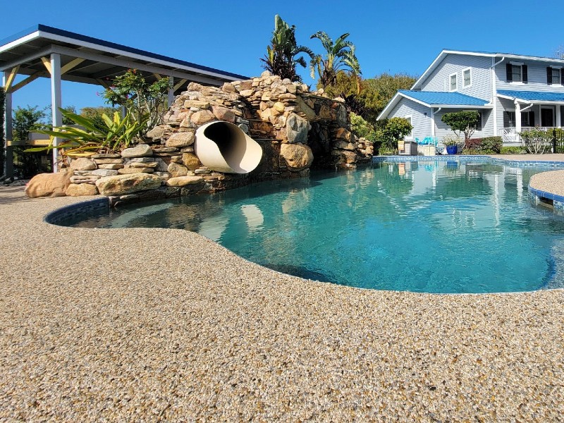 Professional Pool Deck Resurfacing by licensed contractor Greenworks Coating