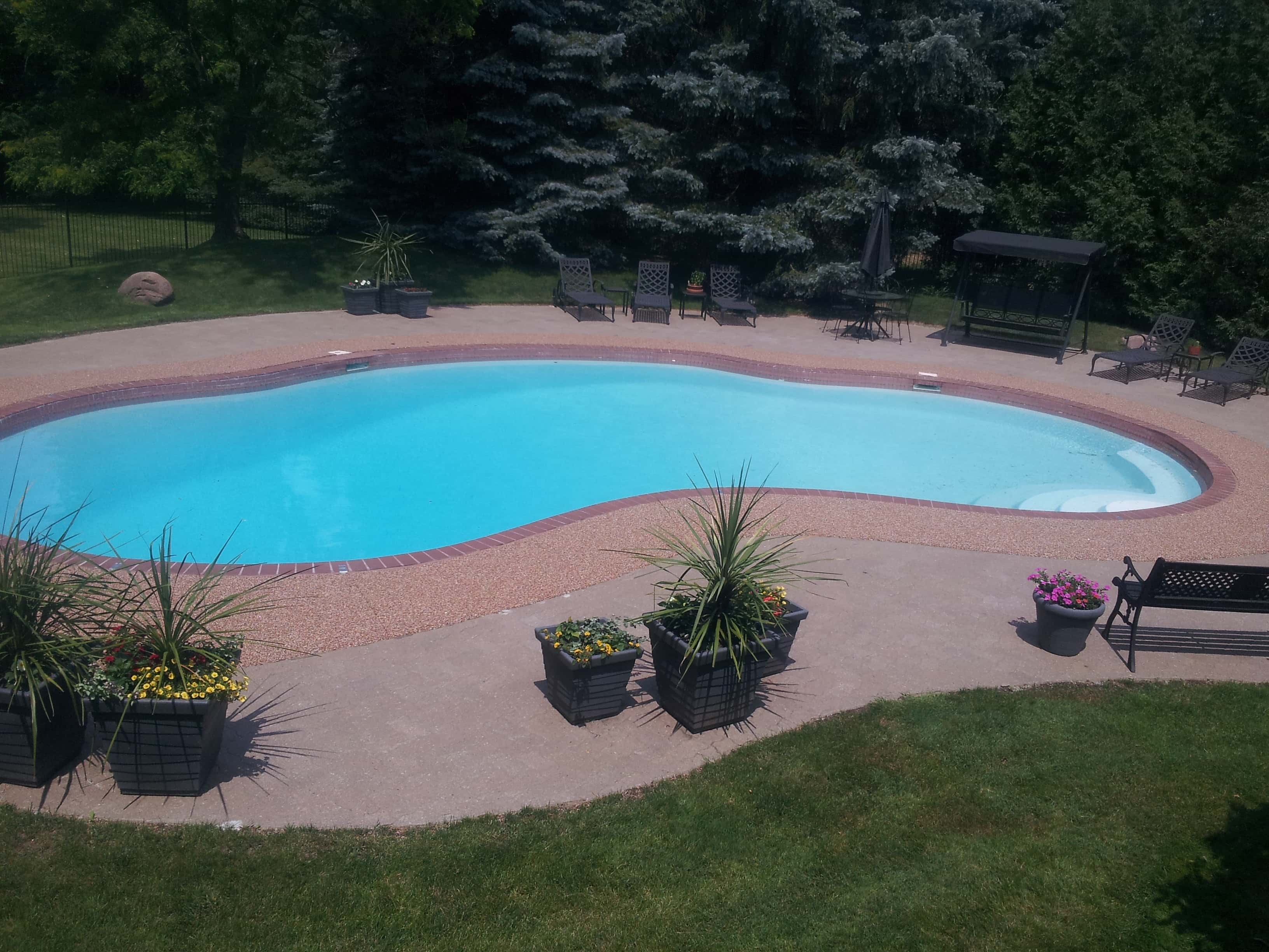Pool Deck Resurfacing project
